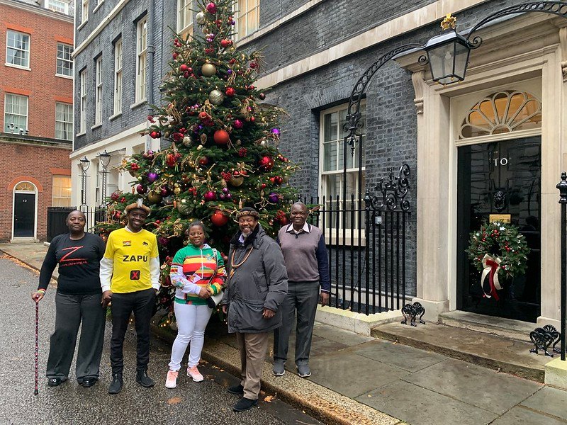 5th dec 2024 At the Door to Number 10