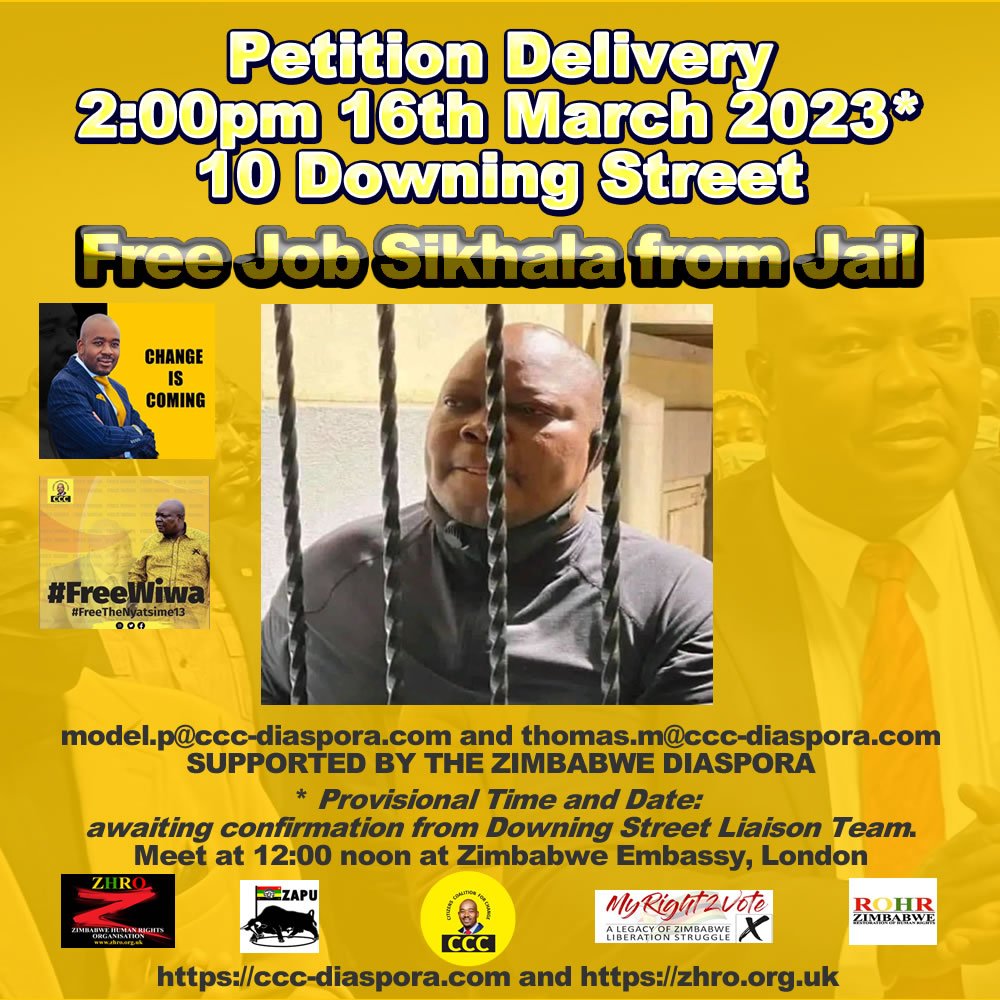 16 Mar 2023 Petition ref Job Sikhala